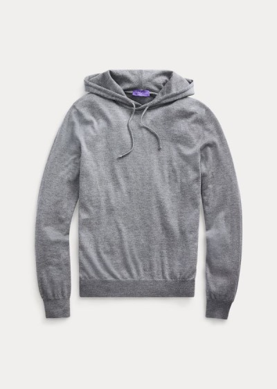 Men's Ralph Lauren Cashmere Hooded Sweater | 987456FZM